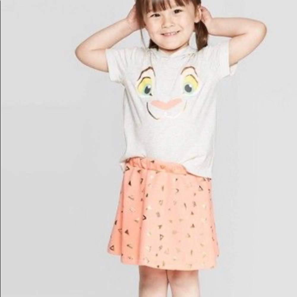 Girls Disney Outfit The Lion King “Nala”